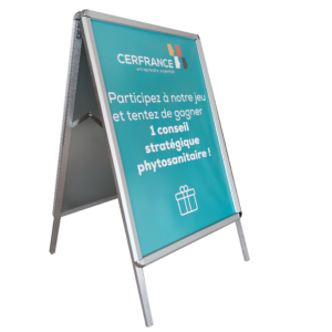 Stop trottoir pour affiches A1