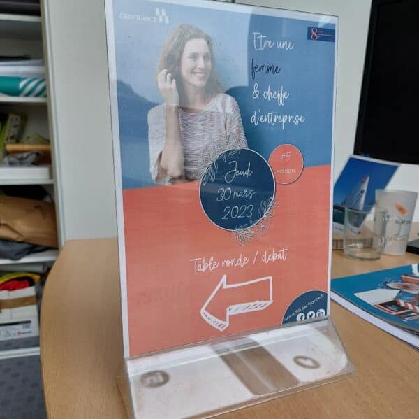 Porte affiche A4