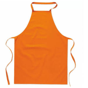 Tablier orange