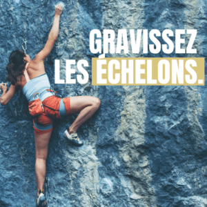 Affiche mobilité - Gravir les échelons