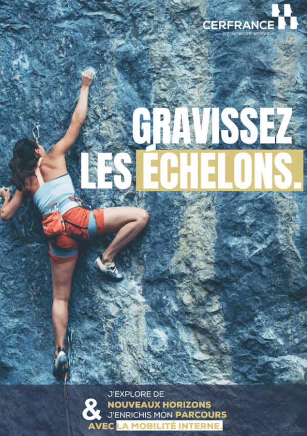 Affiche mobilité - Gravir les échelons