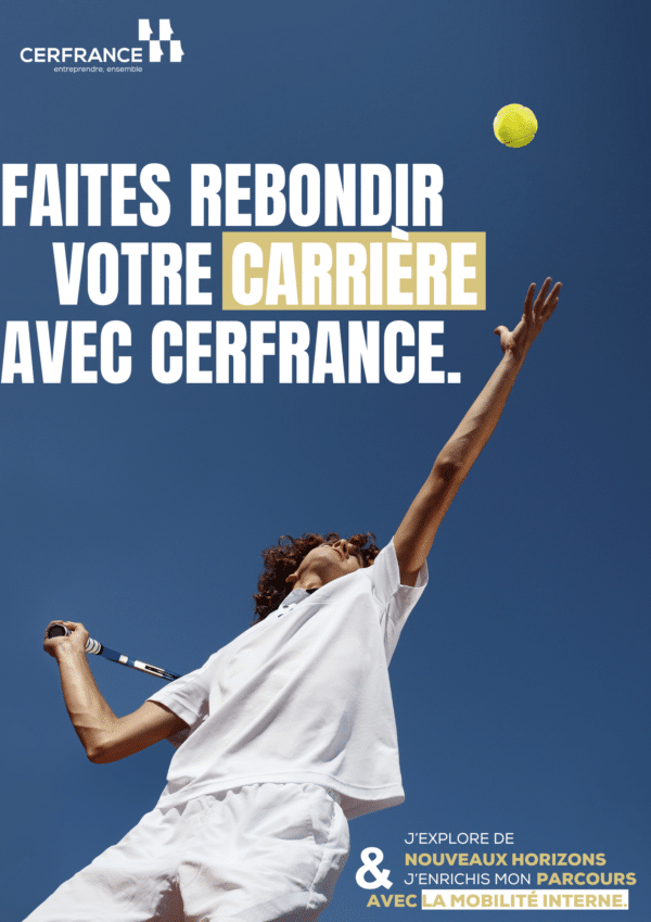 Affiche mobilité - Tennis